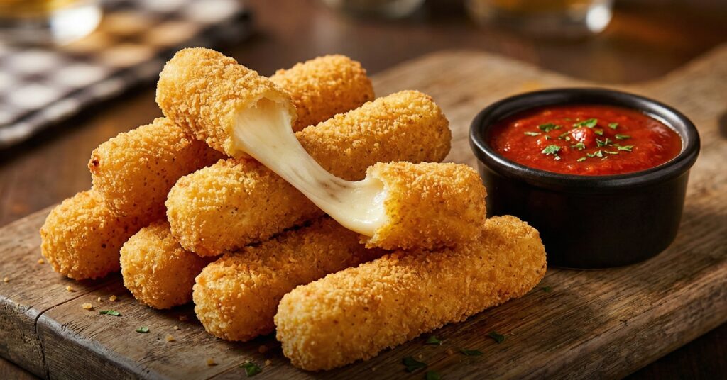 Golden Mozzarella Sticks 8 Stk
